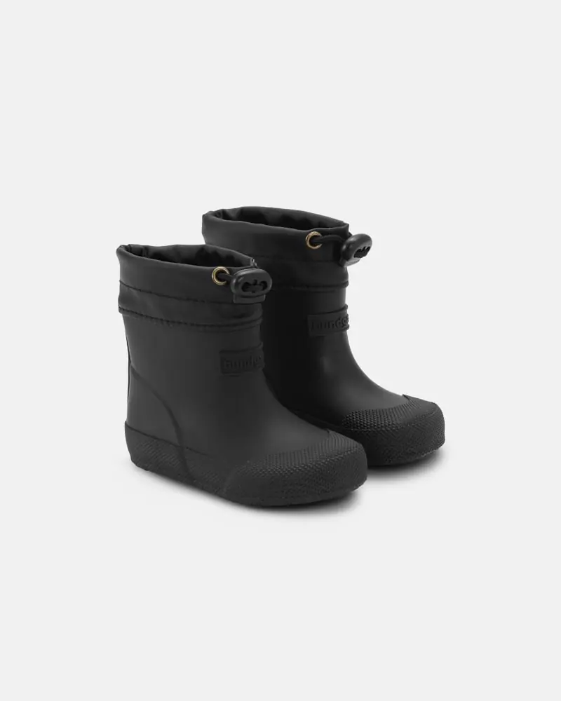 Детские босоногие резиновые сапоги Bundgaard Malik Black
