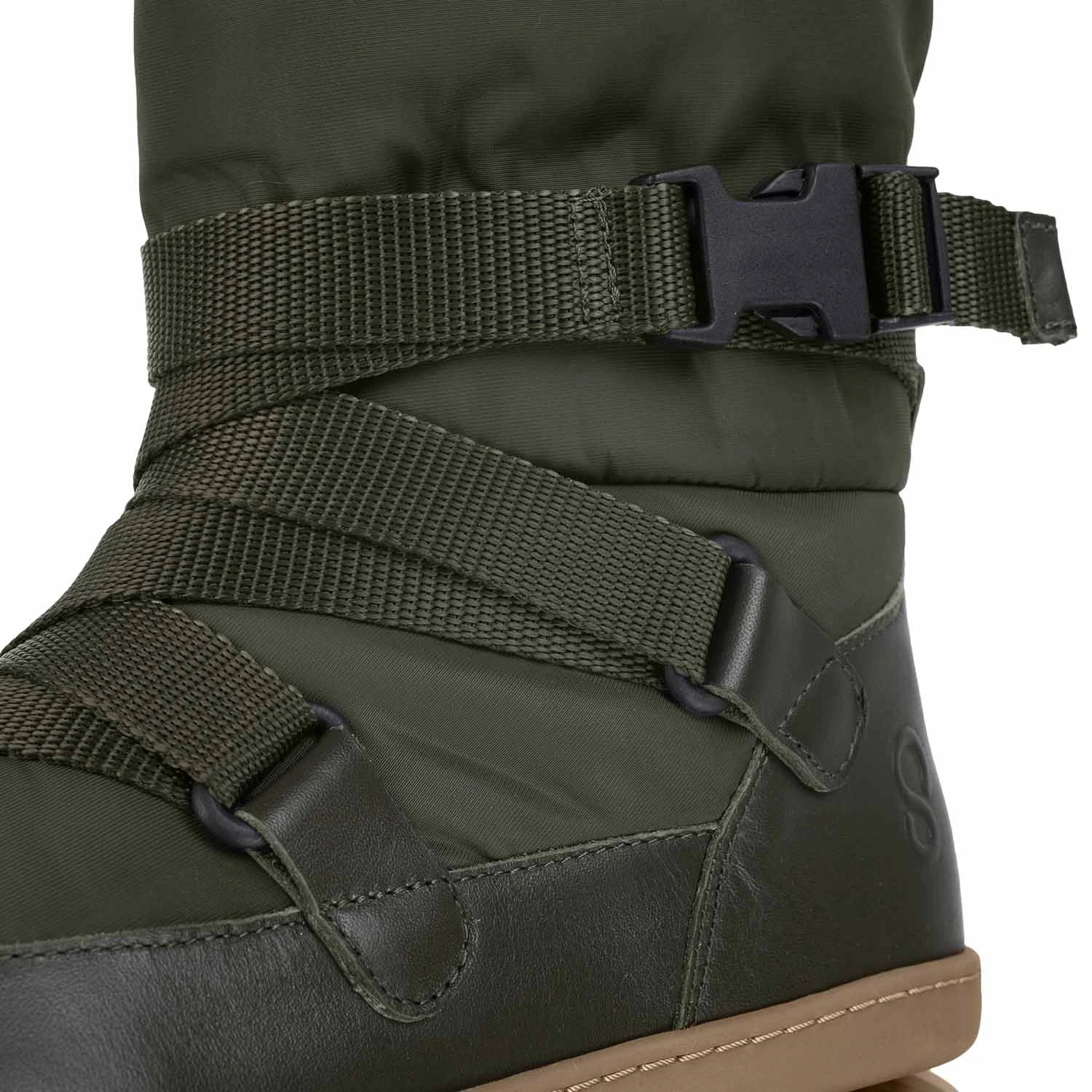 Босоногие ботинки Shapen FROSTY — оливковый, фото 10