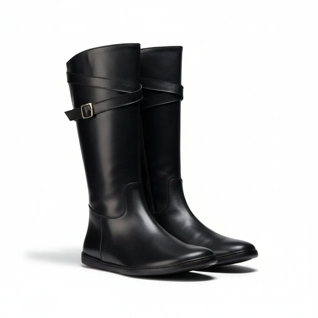 Женские ботинки ZAQQ ATTRAQT Winter Black (чёрный цвет) — фото 1 из 13