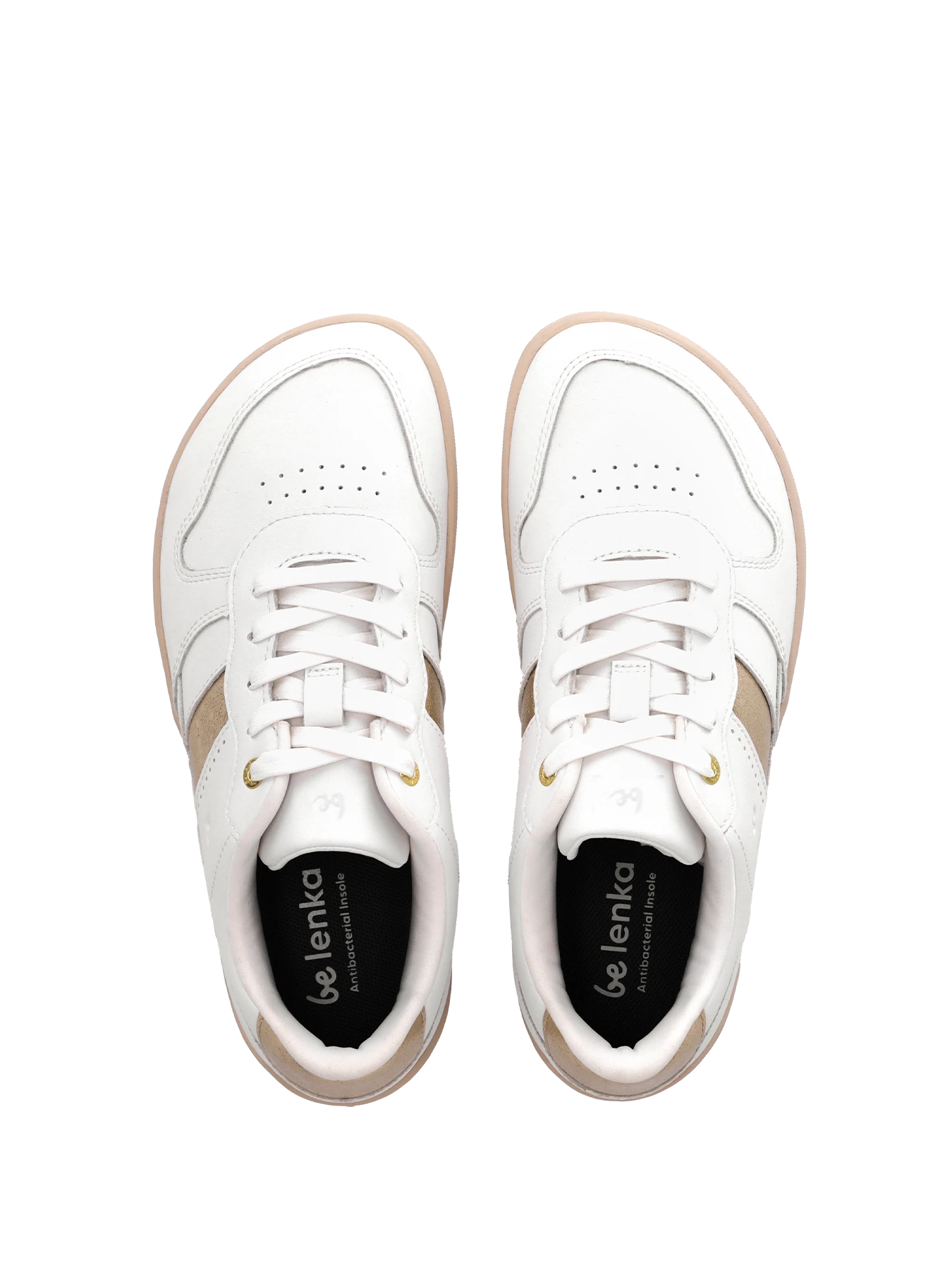 Босоногие кроссовки Be Lenka Cellestia - белый и золотой, фото 7