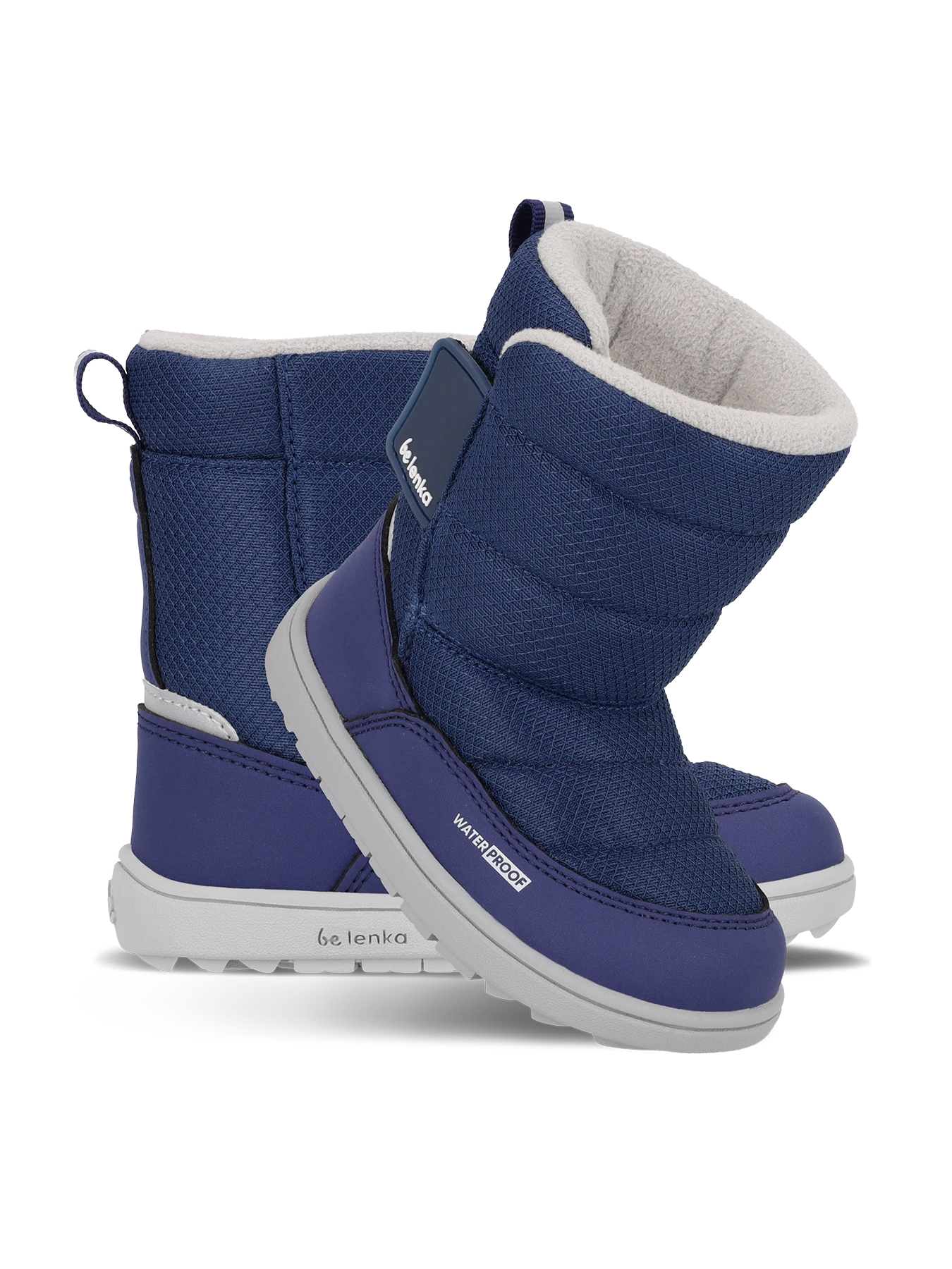 Детские босоногие ботинки Be Lenka Ailo Preschool - тёмно-синий, фото 3