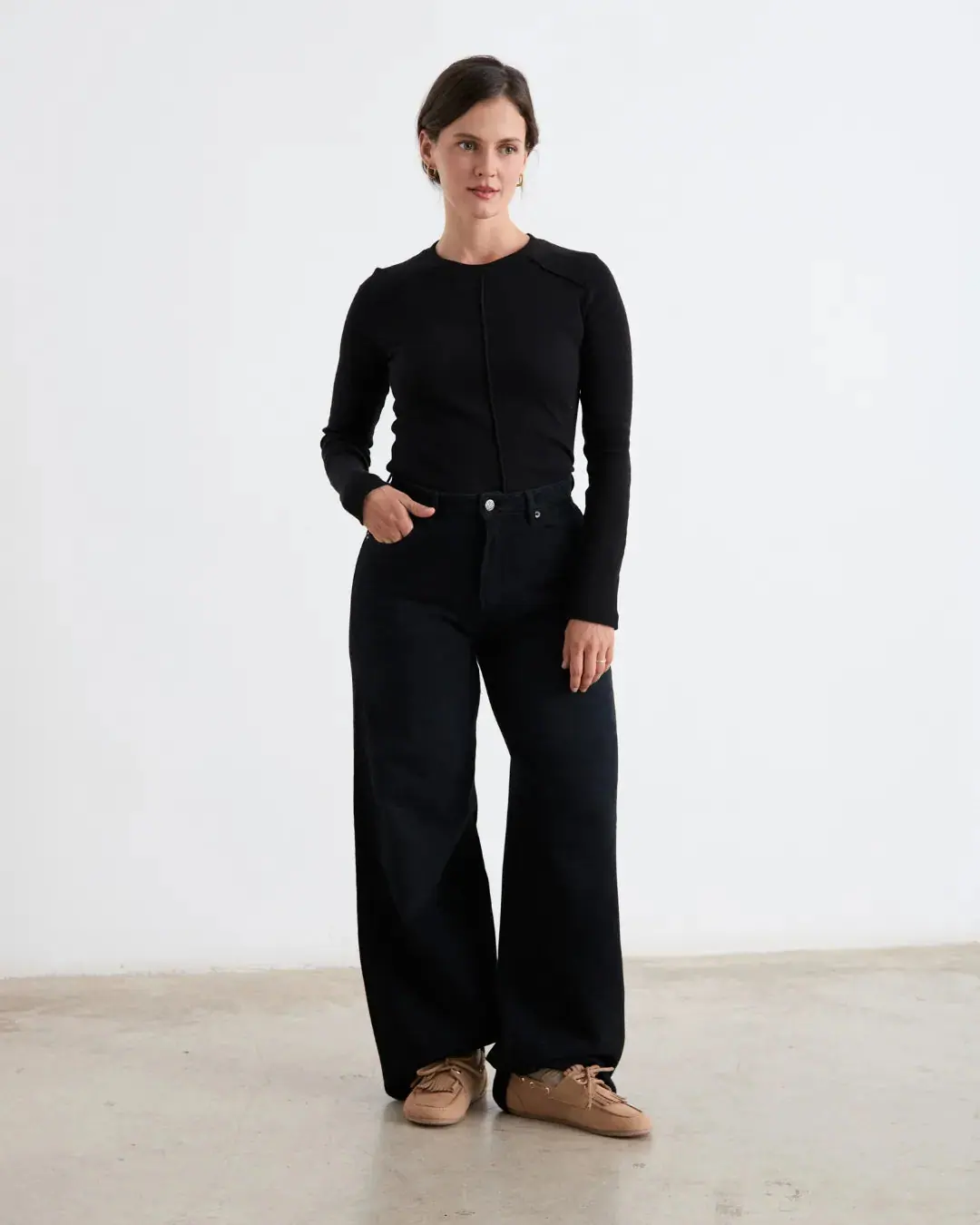 Босоногие мокасины Clotsy Marcela — бежевый, фото 2