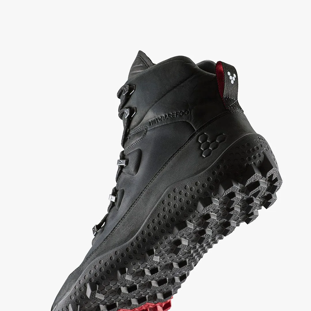 Ботинки Vivobarefoot Tracker Winter III SG — женская модель, чёрный, фото 7